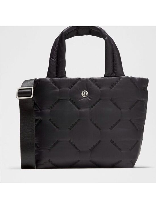 lululemon athletica Handbags - Lululemon Quilty Pleasures Tote Bag black mini 5L-NWT